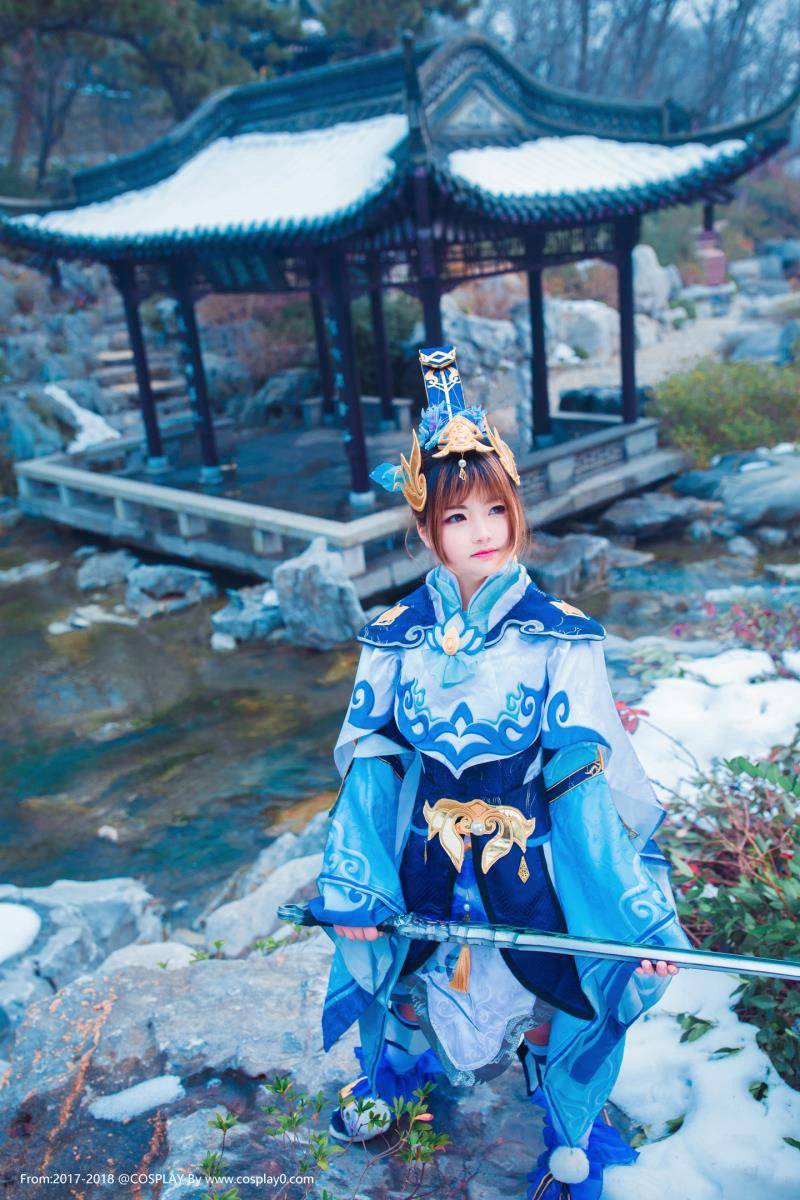 Cosplay福利/剑侠情缘三纯阳萝莉咩萝Cosplay美女古风图片