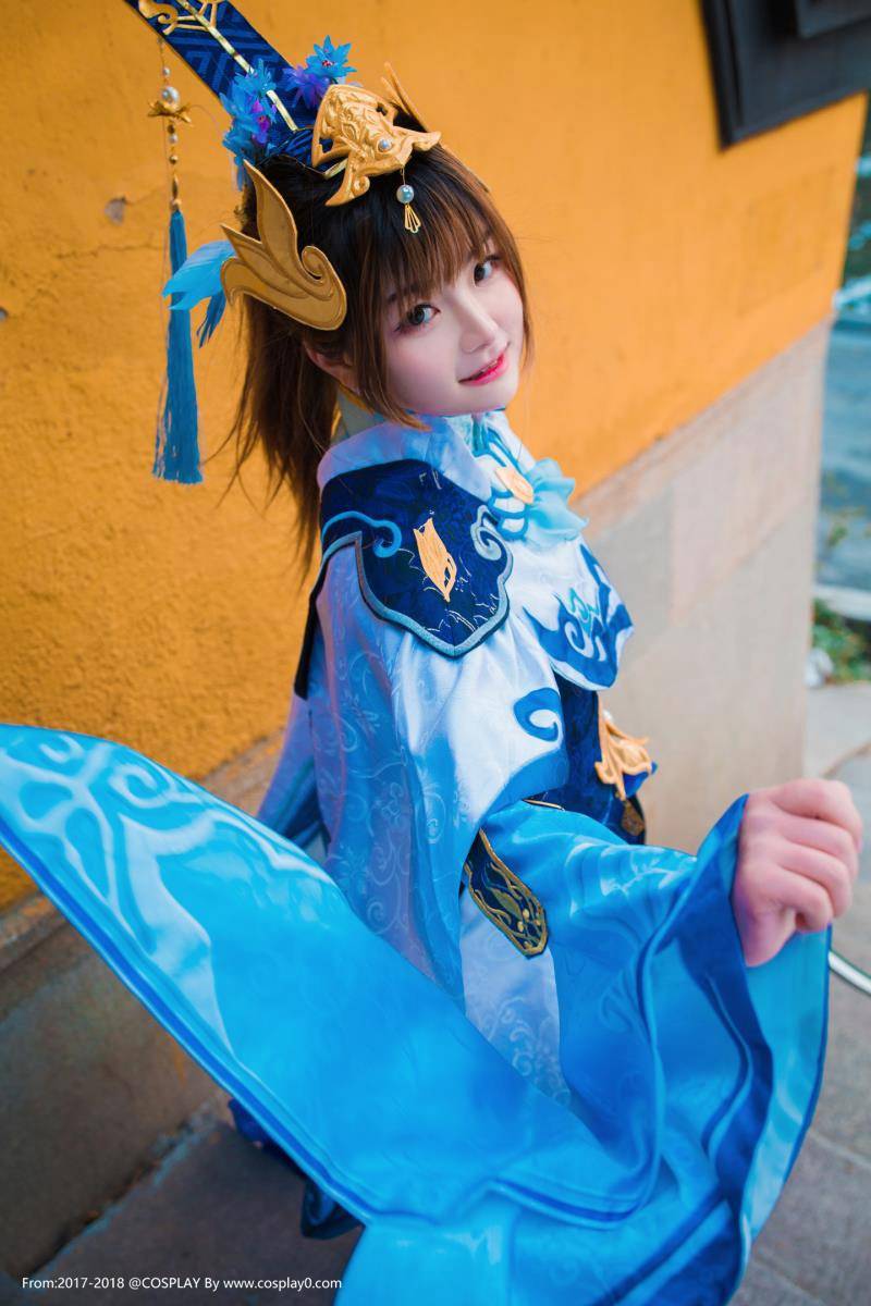 Cosplay福利/剑侠情缘三纯阳萝莉咩萝Cosplay美女古风图片