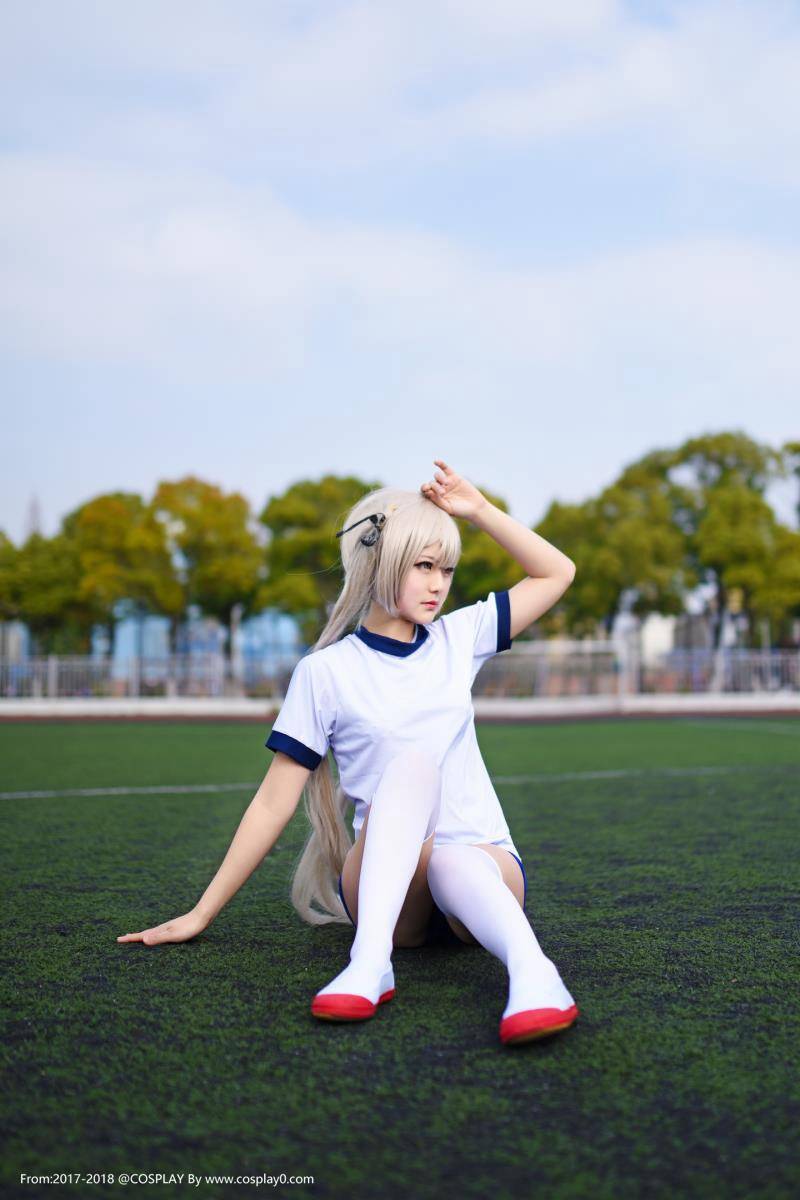 Cosplay福利/春日野穹本子福利穹妹体操服Cosplay白丝萝莉图片