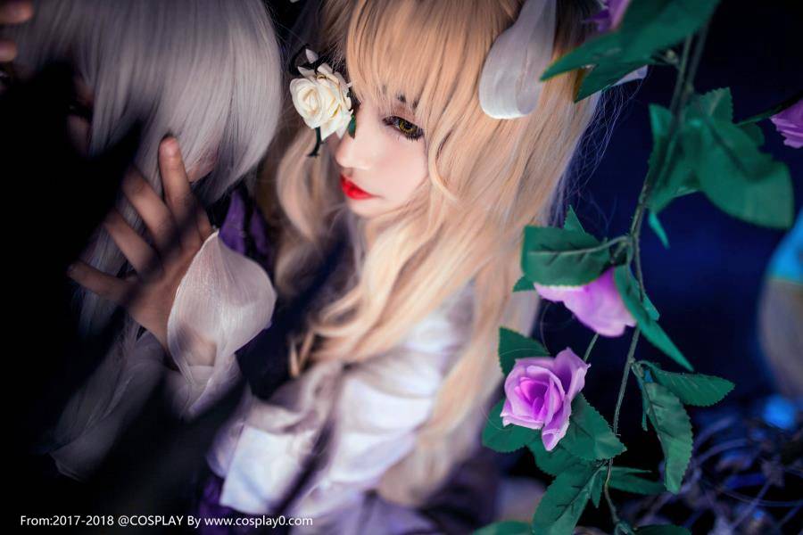 Cosplay福利/蔷薇少女大正水银灯雪华绮晶Cosplay可爱萝莉图片