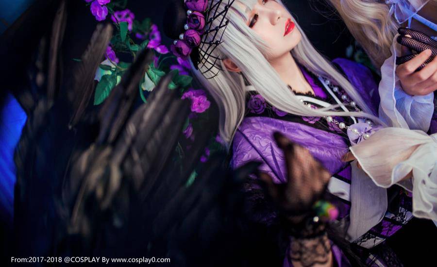 Cosplay福利/蔷薇少女大正水银灯雪华绮晶Cosplay可爱萝莉图片