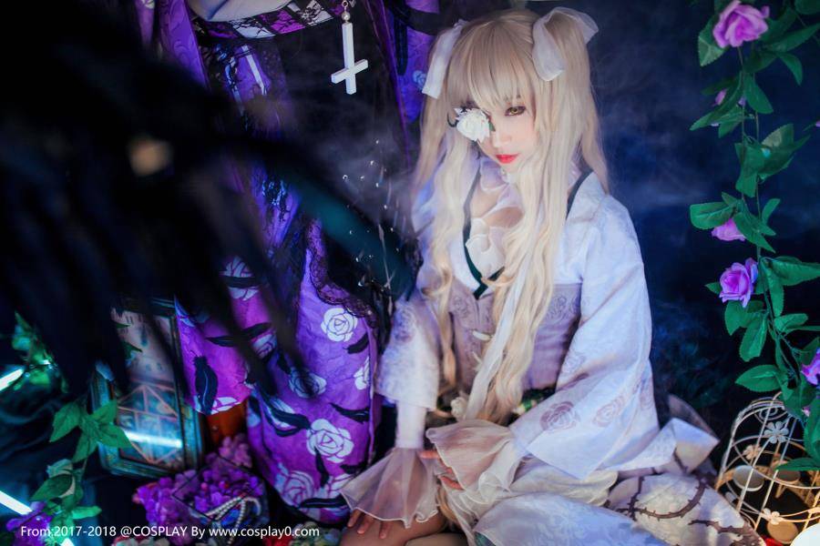 Cosplay福利/蔷薇少女大正水银灯雪华绮晶Cosplay可爱萝莉图片