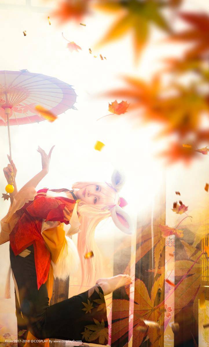 Cosplay福利/虎牙主播走路摇邹璐瑶王者荣耀公孙离幻舞玲珑Cosplay图片