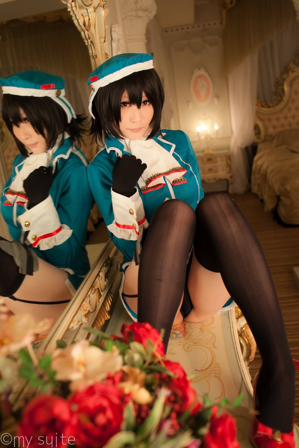 Cosplay福利/舰娘cosplay，肉感性感御姐美腿