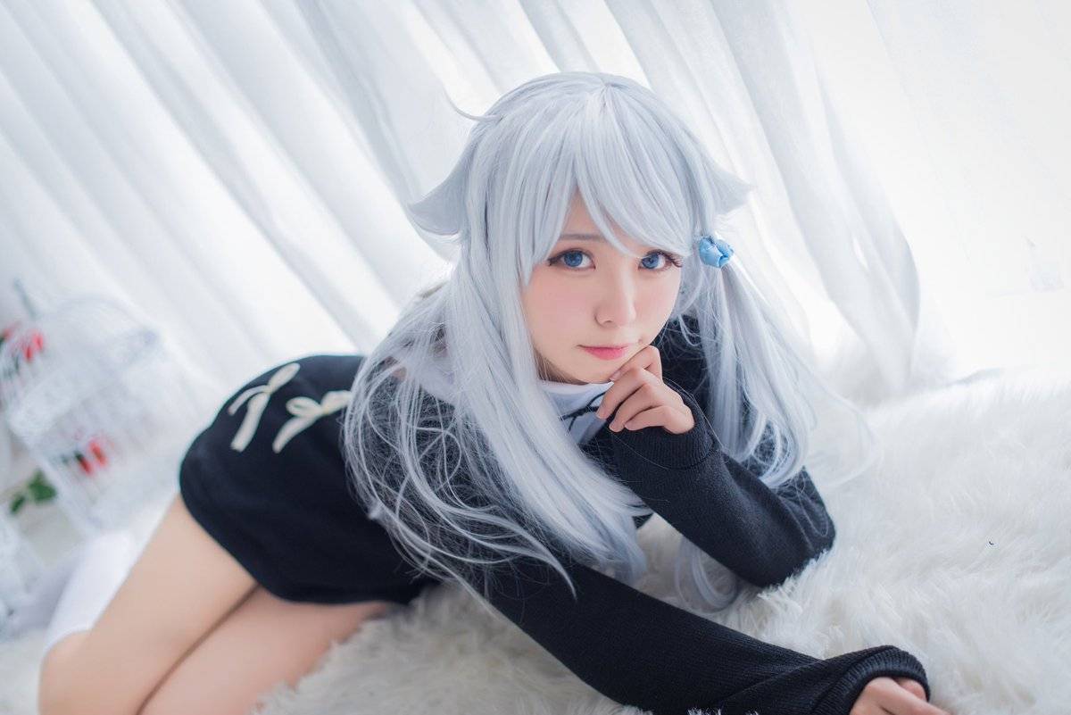 Cosplay福利/[Cosplay] Liyu Ristuki 黑丝JK制服