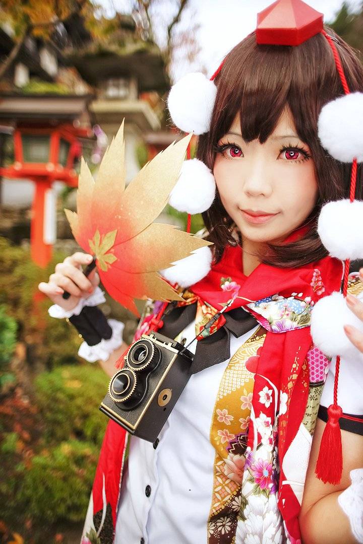 Cosplay福利/[Ely] Ely x Touhou Red Maple 1
