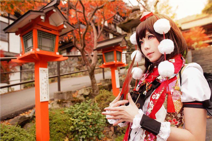 Cosplay福利/[Ely] Ely x Touhou Red Maple 1