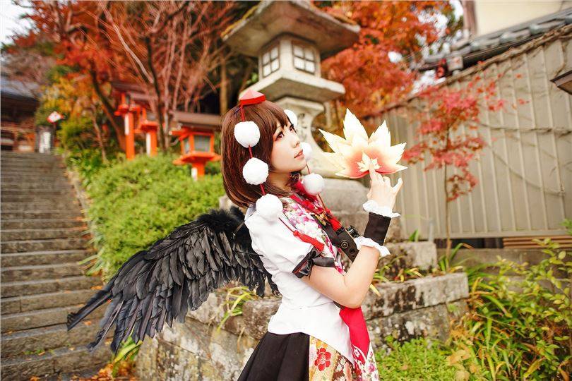 Cosplay福利/[Ely] Ely x Touhou Red Maple 1