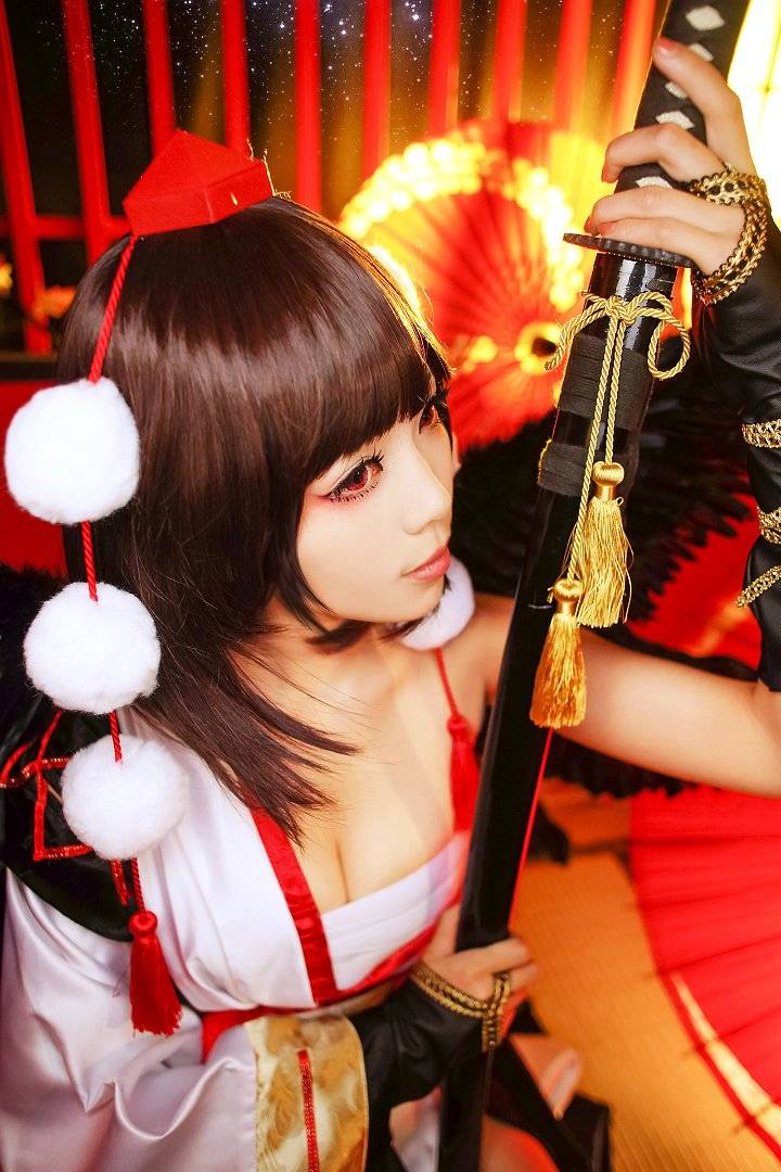 Cosplay福利/[Ely] Ely x Touhou Red Maple 1
