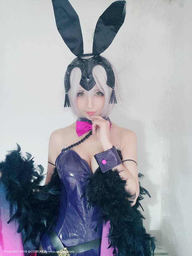 Cosplay福利/比基尼 黑化贞德Cosplay福利