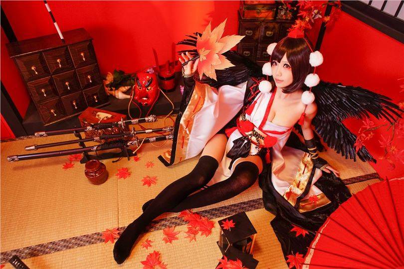 Cosplay福利/[Ely] Ely x Touhou Red Maple