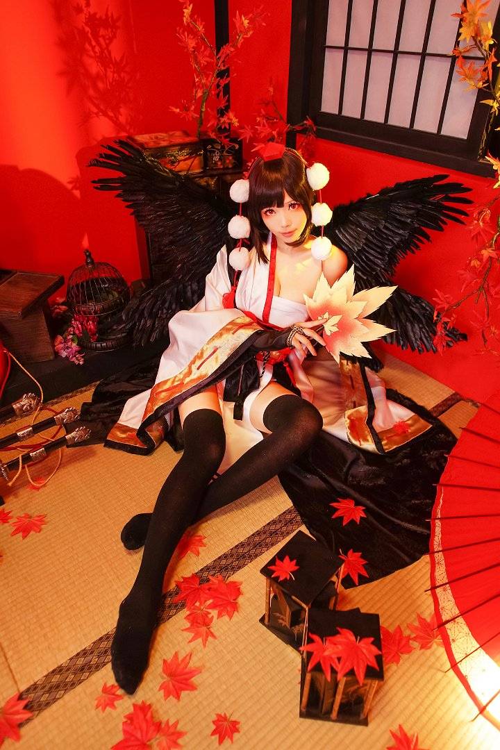 Cosplay福利/[Ely] Ely x Touhou Red Maple