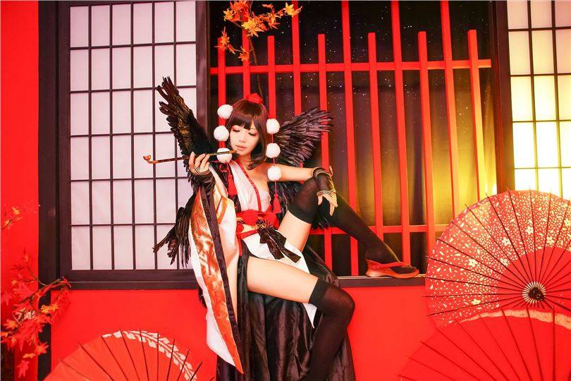 Cosplay福利/[Ely] Ely x Touhou Red Maple