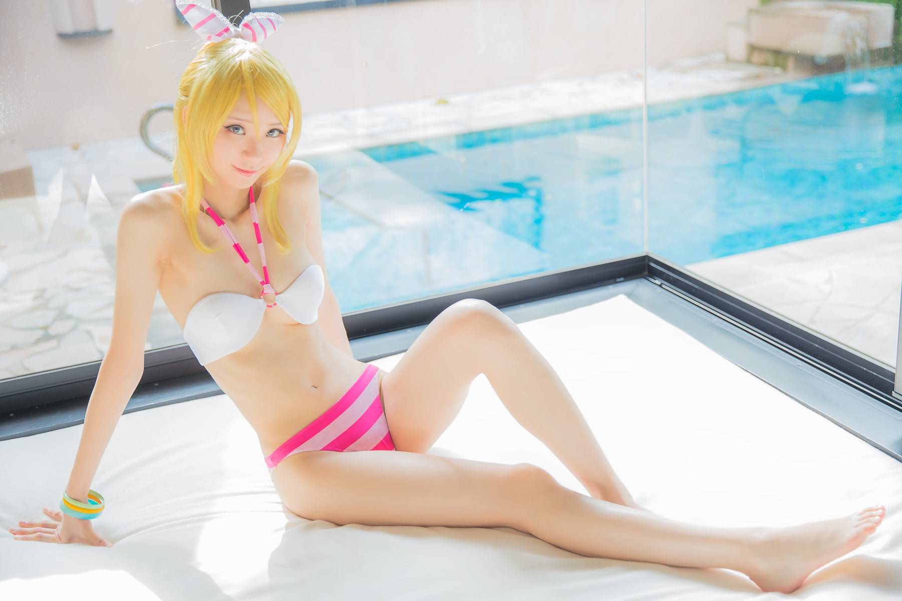 Cosplay福利/[Mikehouse] School idol ~Krasivie~ 泳装cos