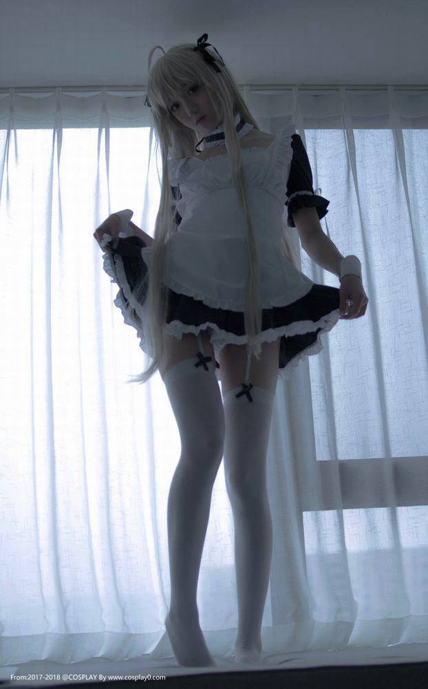 Cosplay福利/春日野穹白丝美腿Cosplay 高冷型小姐姐