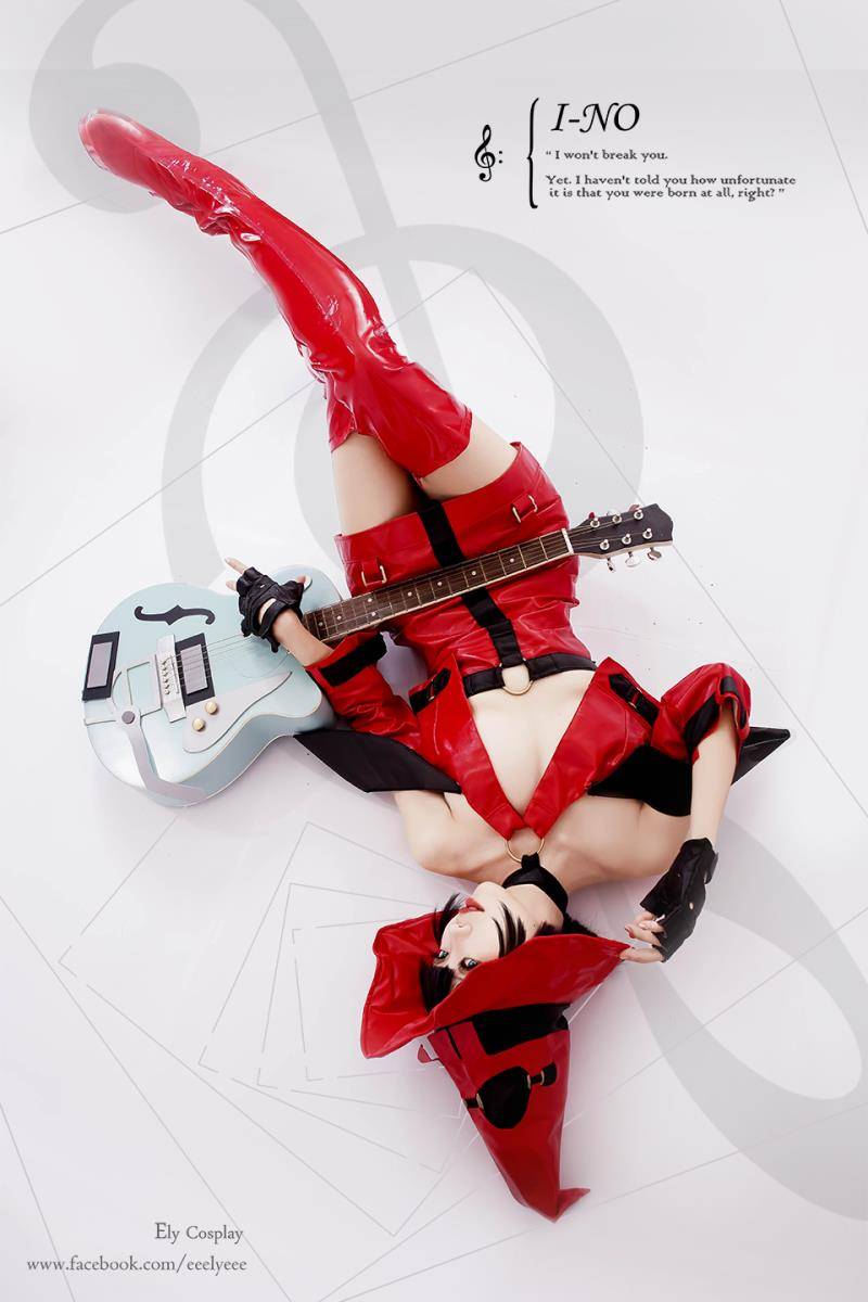 Cosplay福利/罪恶装备I-No同人御姐ElyEE子Cospaly美女写真本