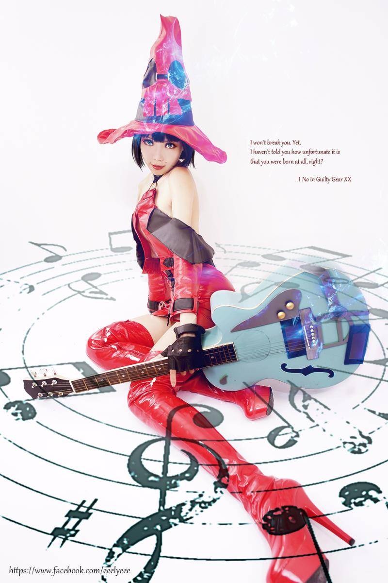 Cosplay福利/罪恶装备I-No同人御姐ElyEE子Cospaly美女写真本