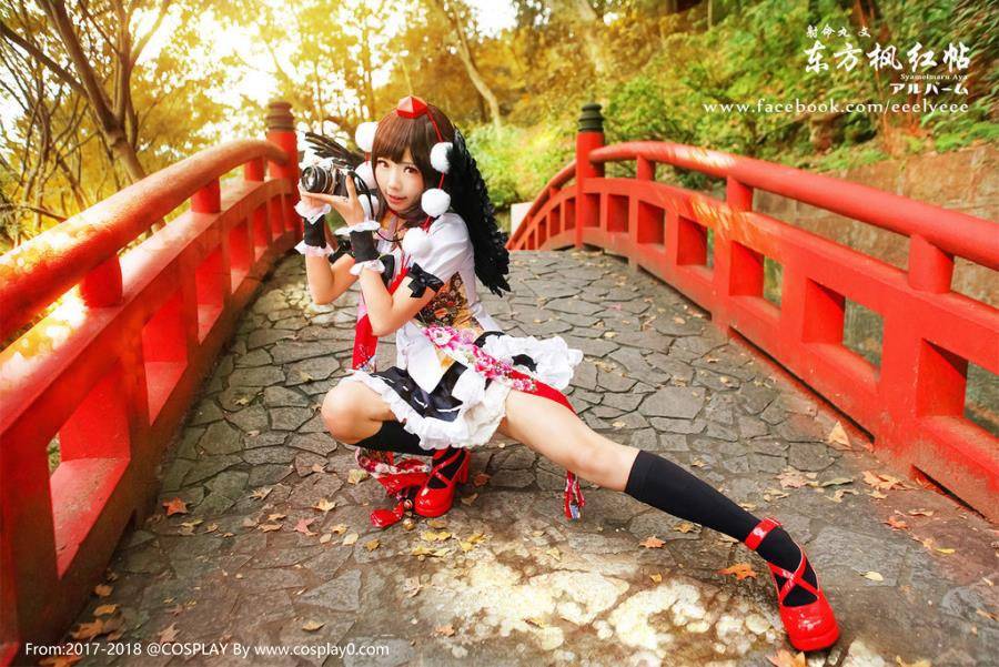 Cosplay福利/ElyEE子东方Project射命丸文黑丝萝莉Cosplay福利