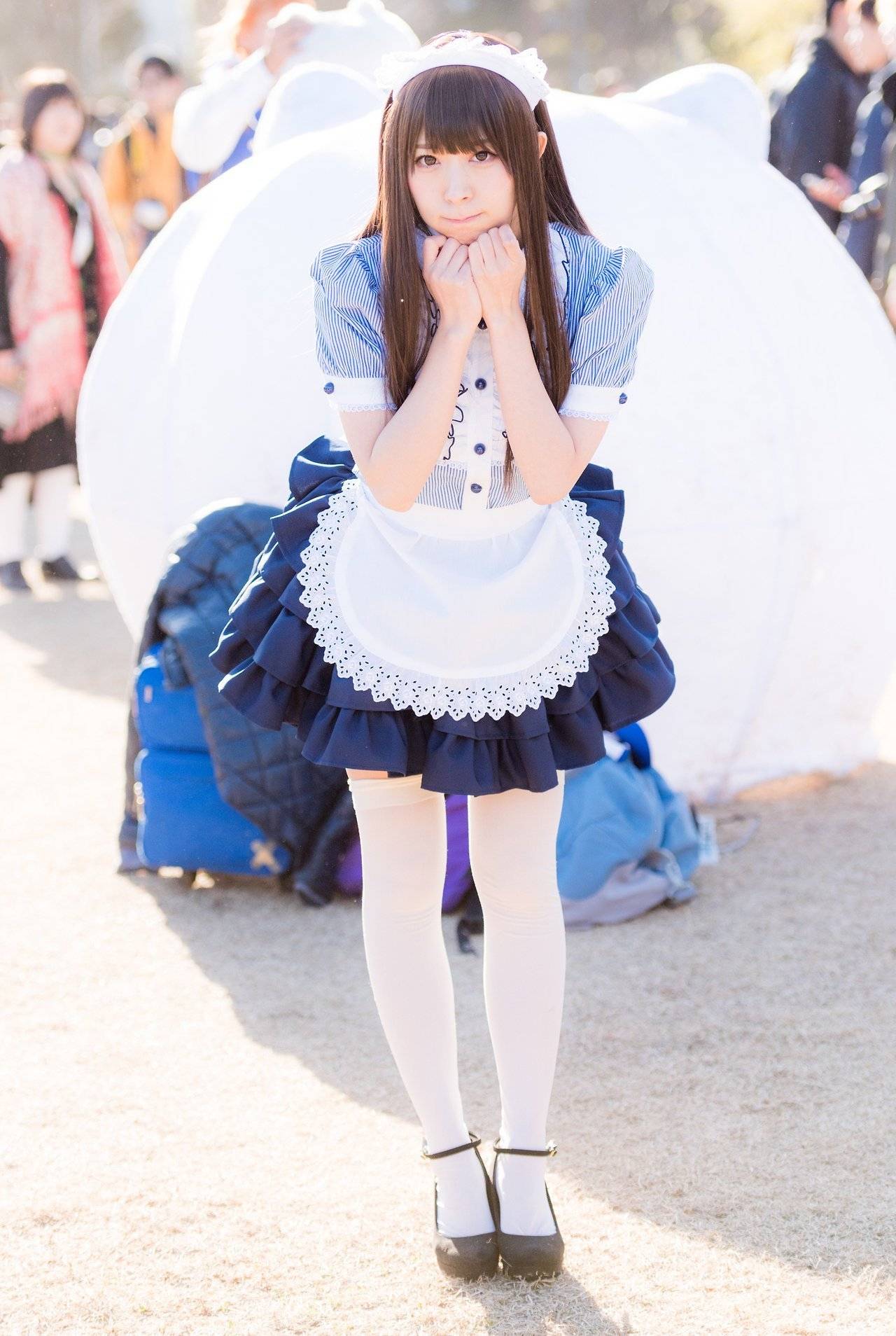 Cosplay福利/女仆装场照返图