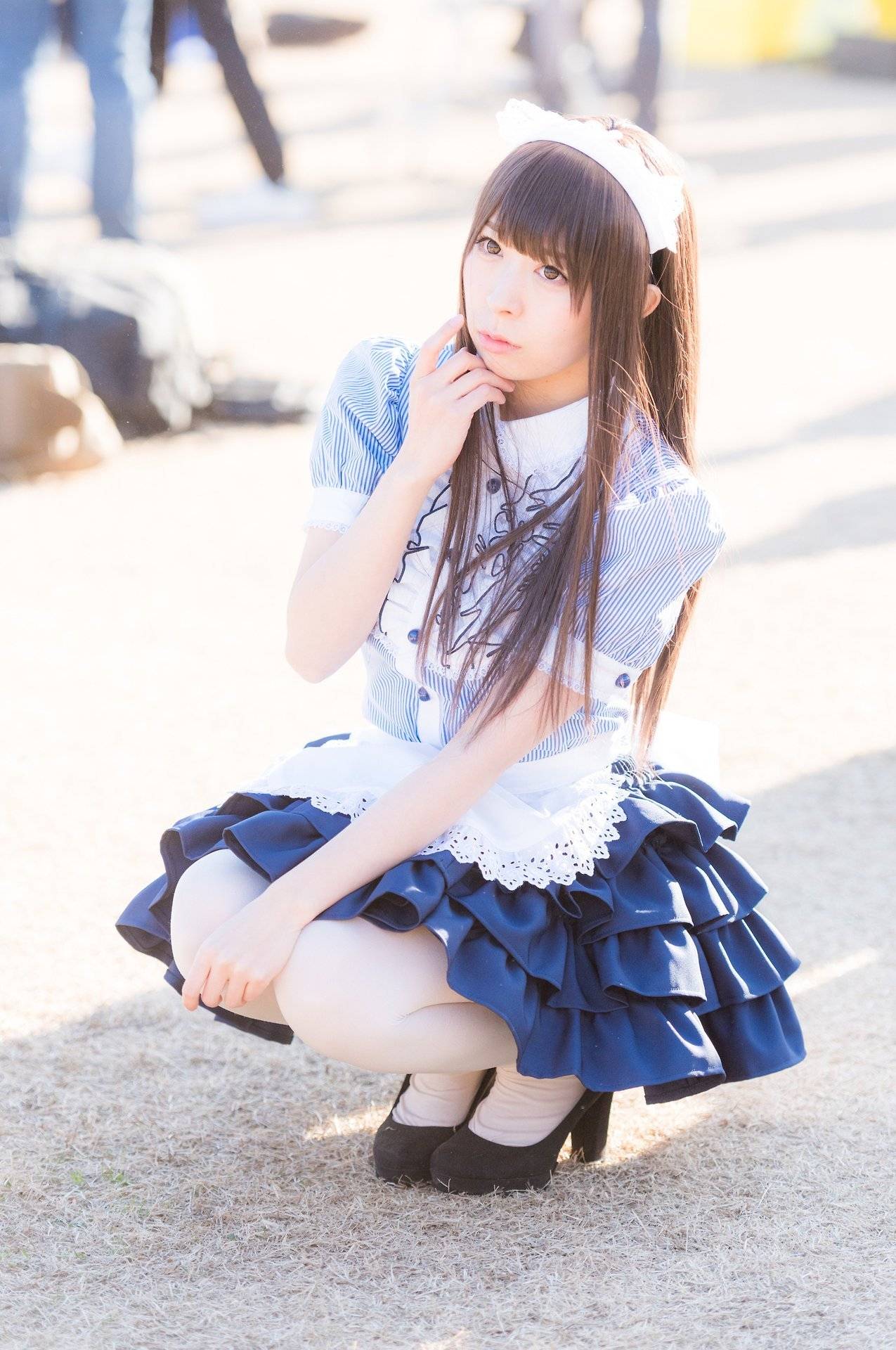 Cosplay福利/女仆装场照返图