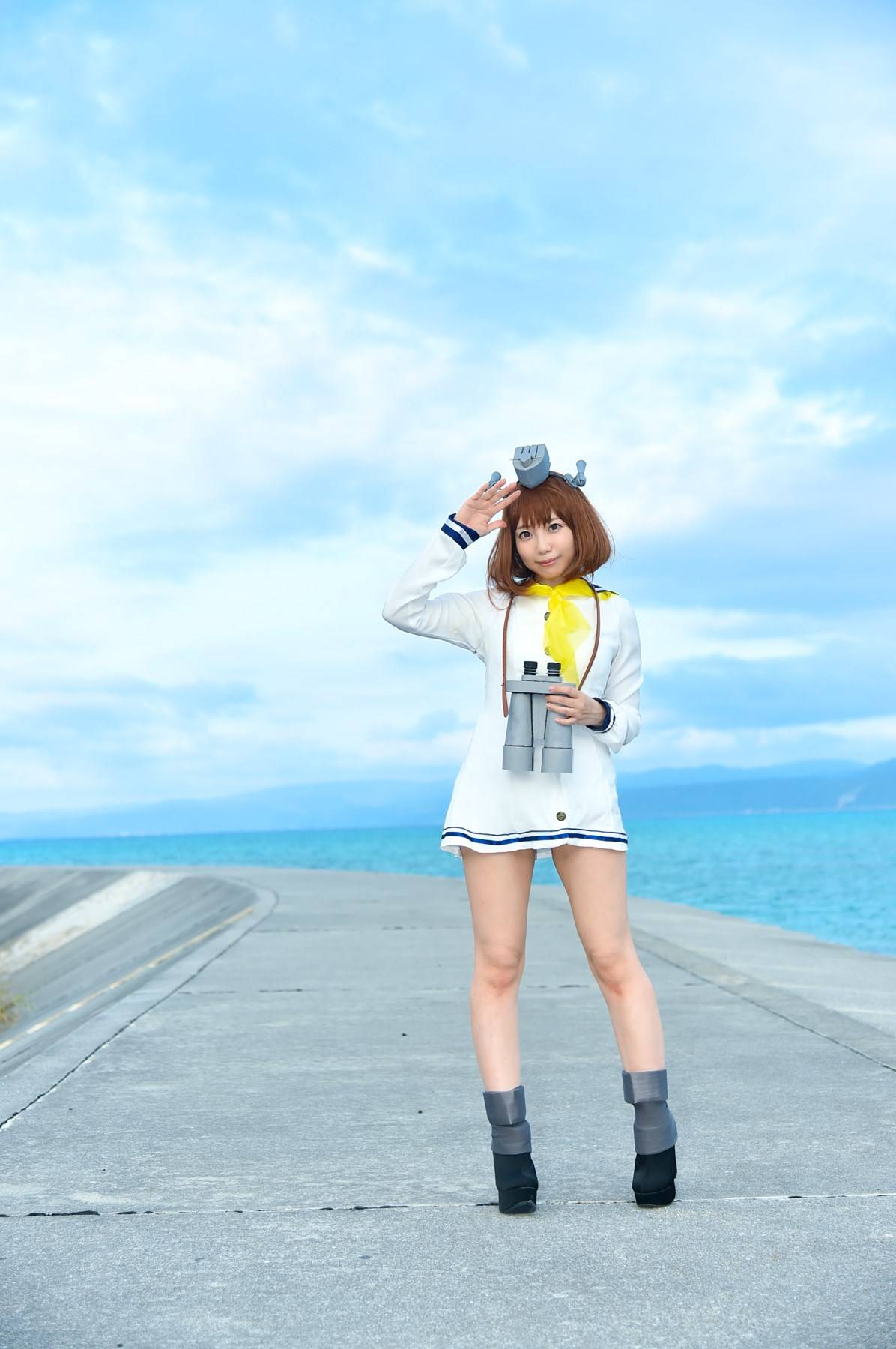 Cosplay福利/[しゅがーみゅく] 风あつめ ～岛风&雪风～