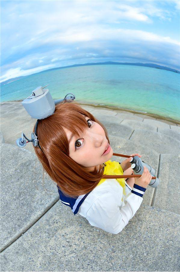 Cosplay福利/[しゅがーみゅく] 风あつめ ～岛风&雪风～