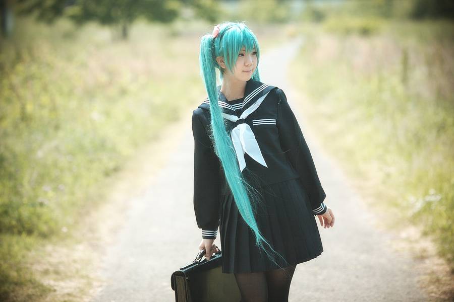 Cosplay福利/[ketaro] Miku ROM-a