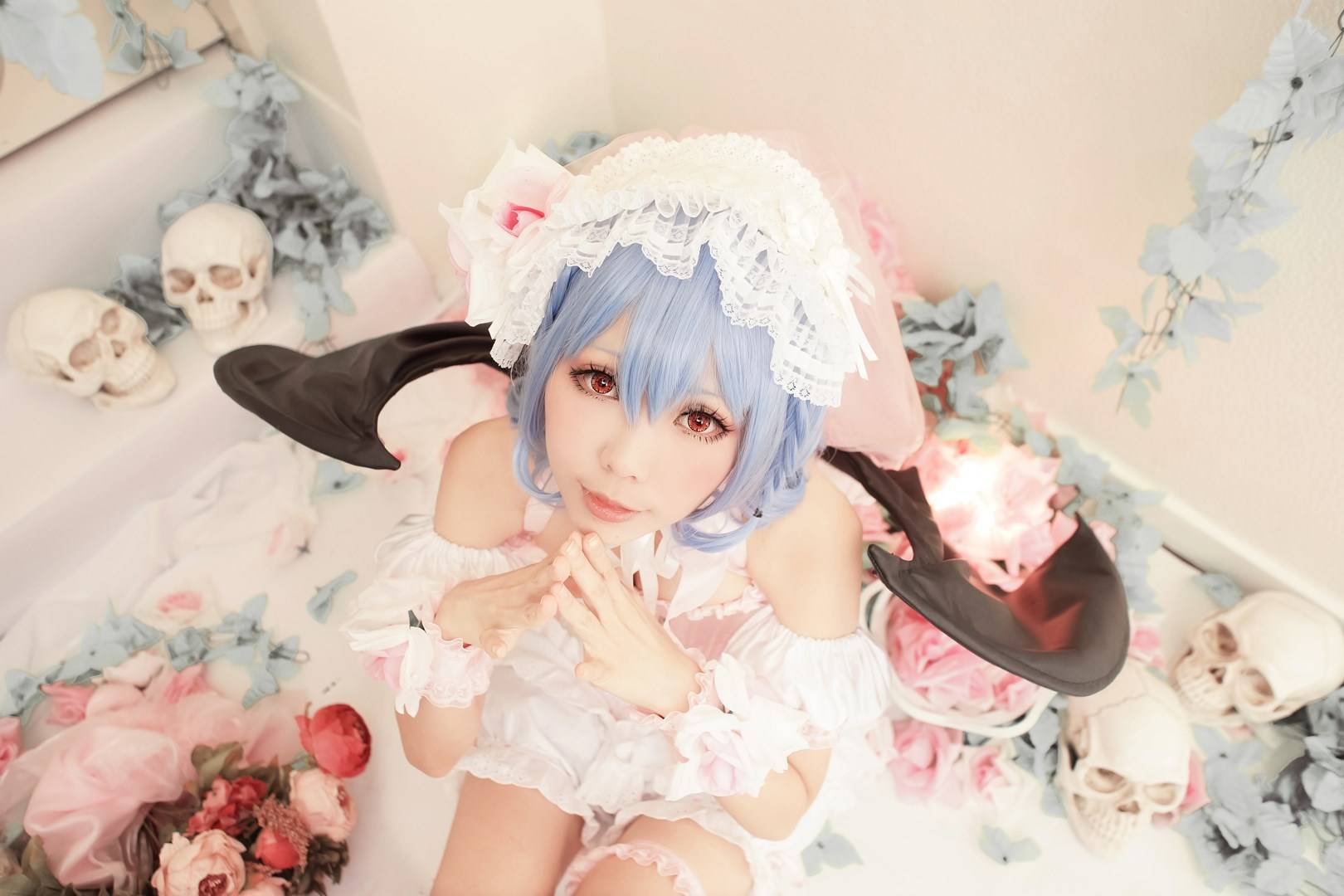 Cosplay福利/[Ely] 东方千夜梦 蕾米莉亚.斯卡蕾特