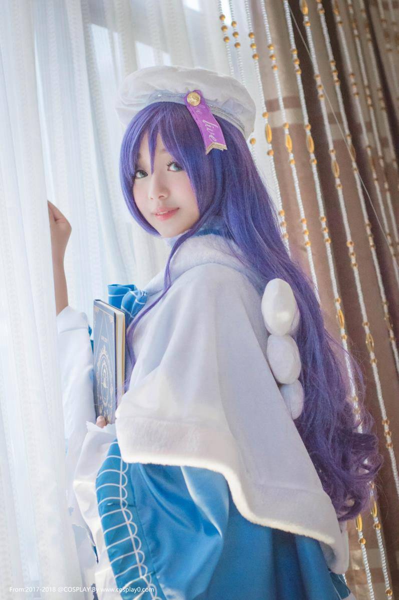 Cosplay福利/清纯美女小姐姐Cos动漫美少女东条希本子图片