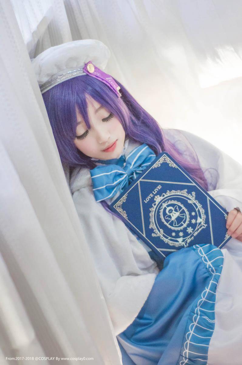 Cosplay福利/清纯美女小姐姐Cos动漫美少女东条希本子图片