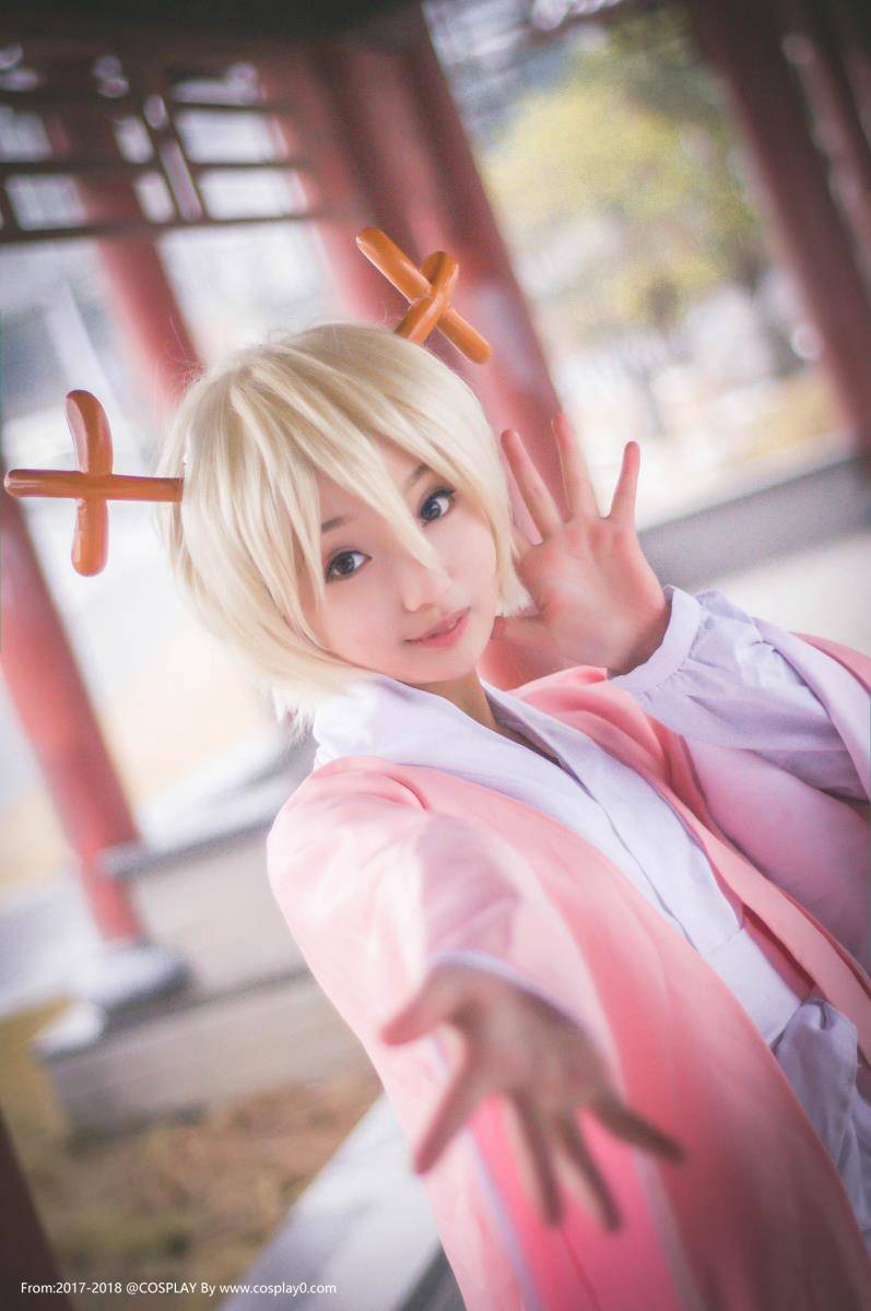 Cosplay福利/夏目友人帐辰未小玉Cos兽耳和服萝莉美女图片