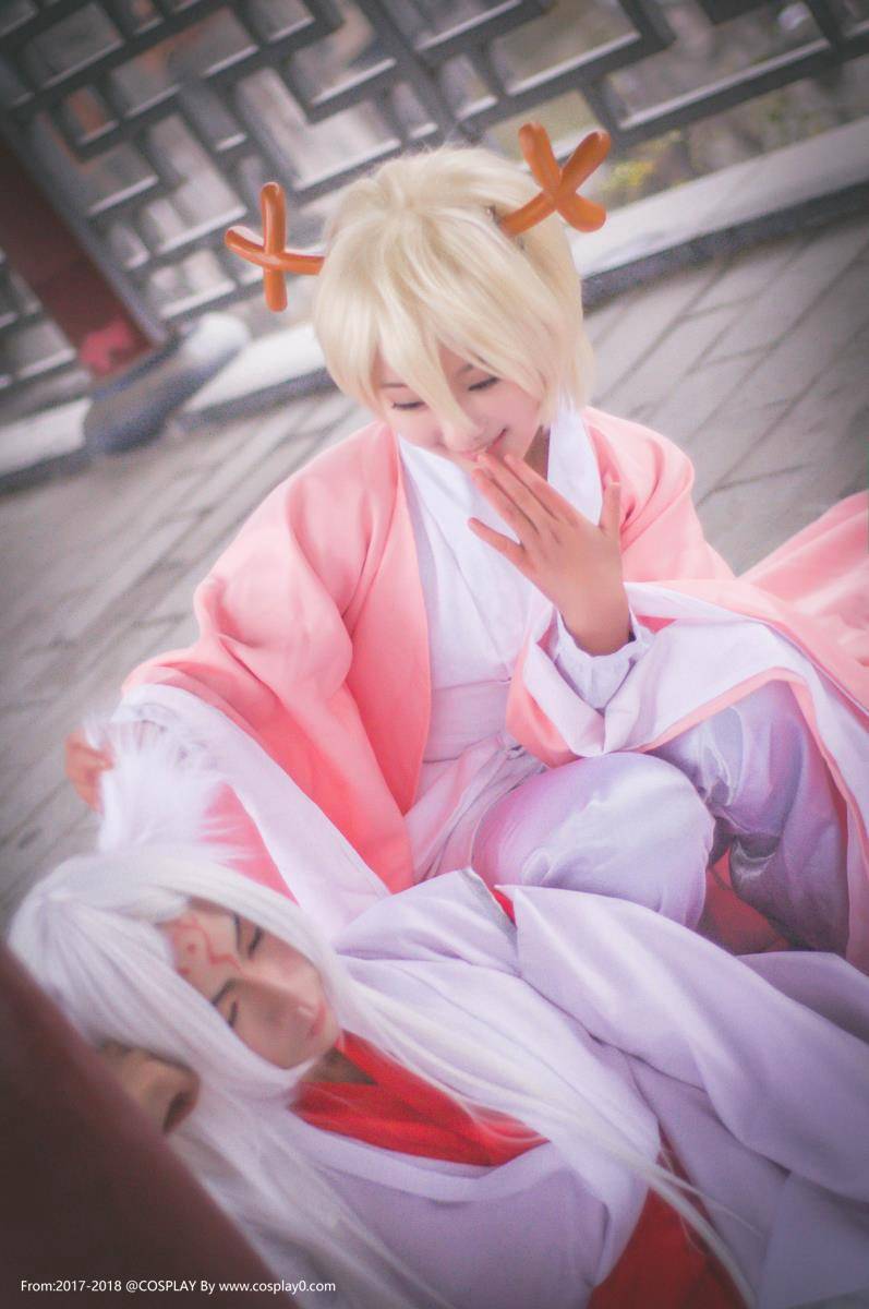 Cosplay福利/夏目友人帐辰未小玉Cos兽耳和服萝莉美女图片