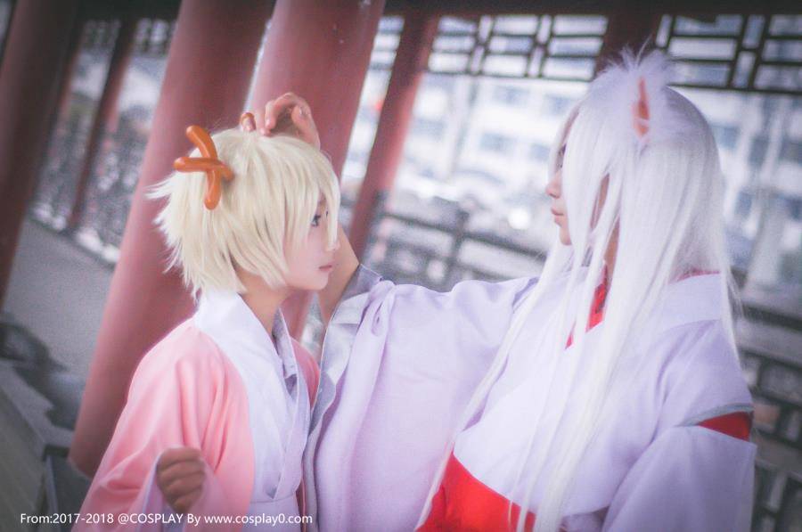 Cosplay福利/夏目友人帐辰未小玉Cos兽耳和服萝莉美女图片