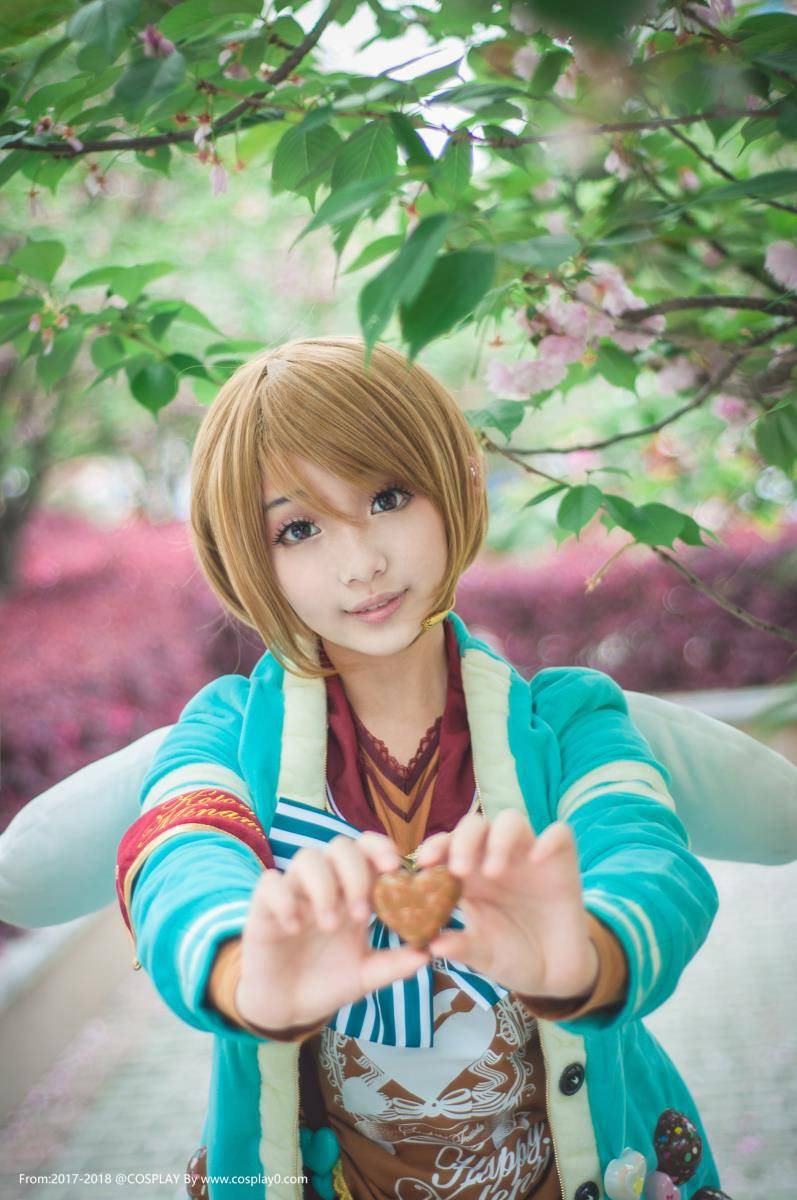 Cosplay福利/可爱萝莉小泉花阳巧克力情人节Cosplay写真图片