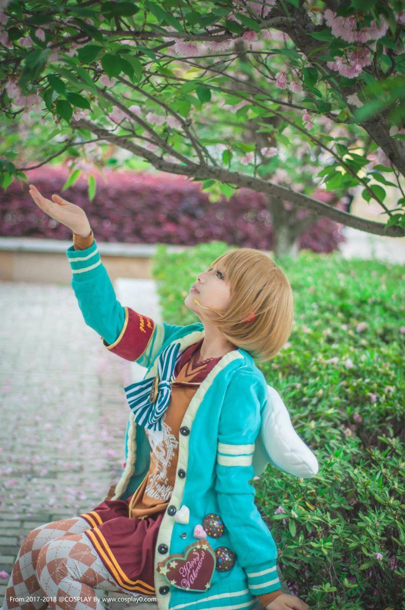 Cosplay福利/可爱萝莉小泉花阳巧克力情人节Cosplay写真图片