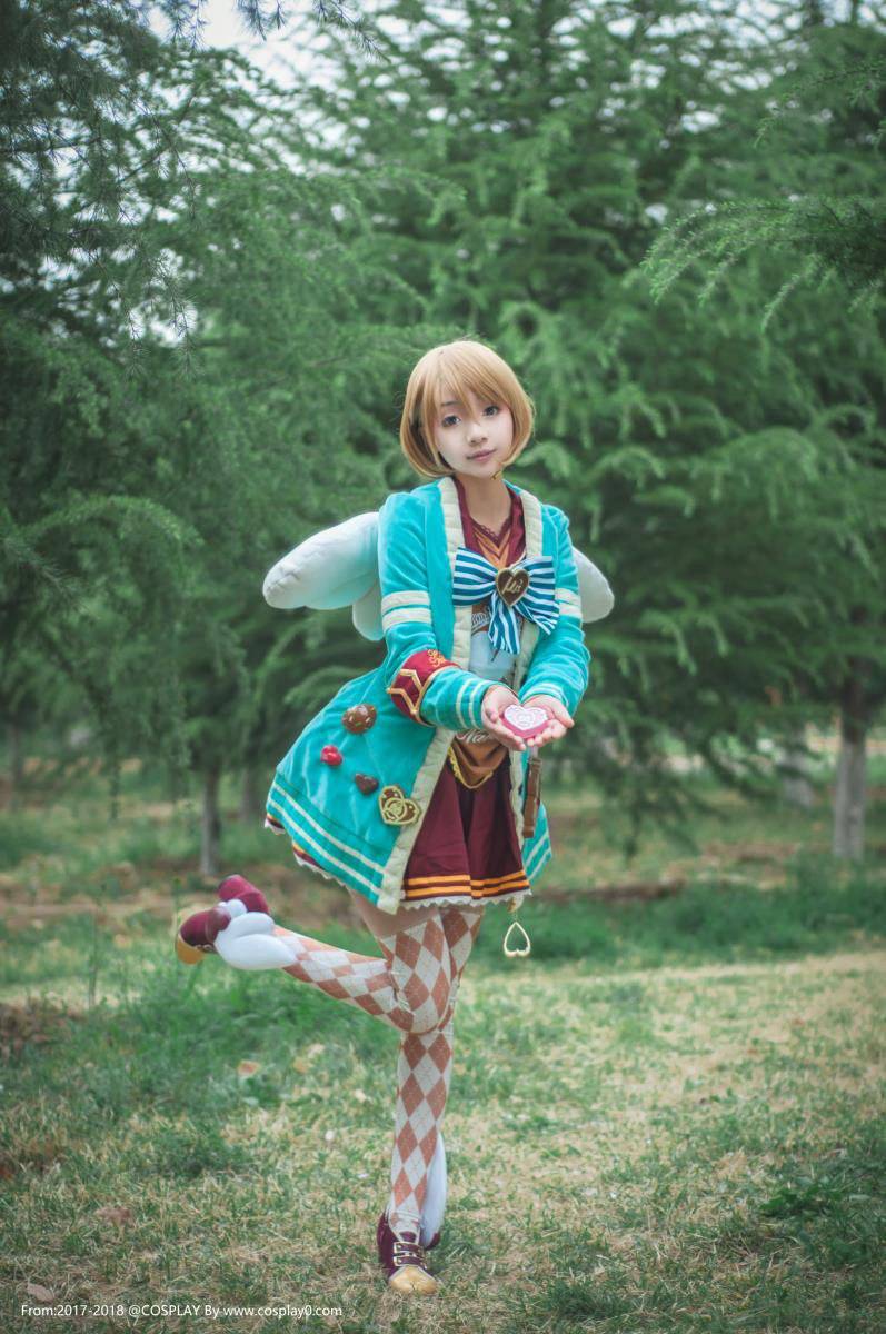 Cosplay福利/可爱萝莉小泉花阳巧克力情人节Cosplay写真图片