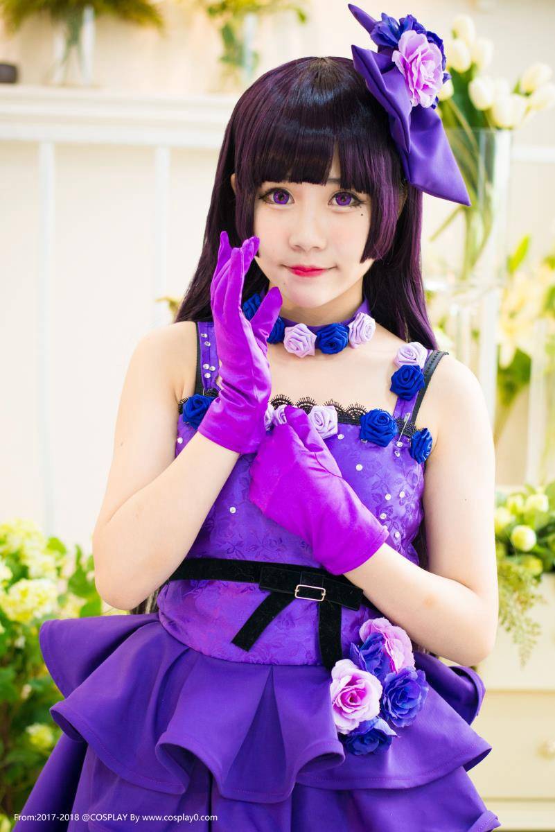 Cosplay福利/Joean-夜夜_中二萝莉五更琉璃黑猫Cosplay图片