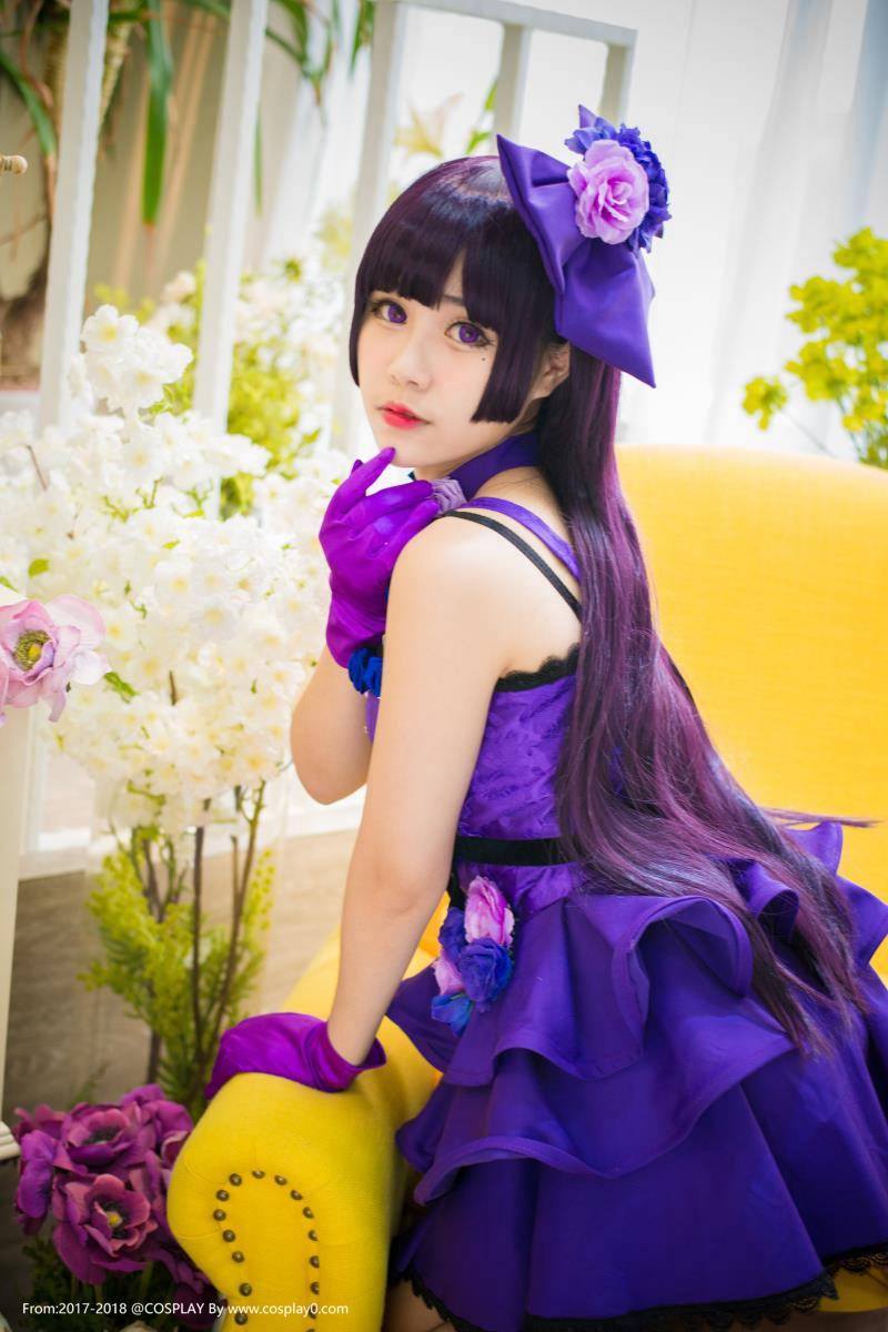 Cosplay福利/Joean-夜夜_中二萝莉五更琉璃黑猫Cosplay图片