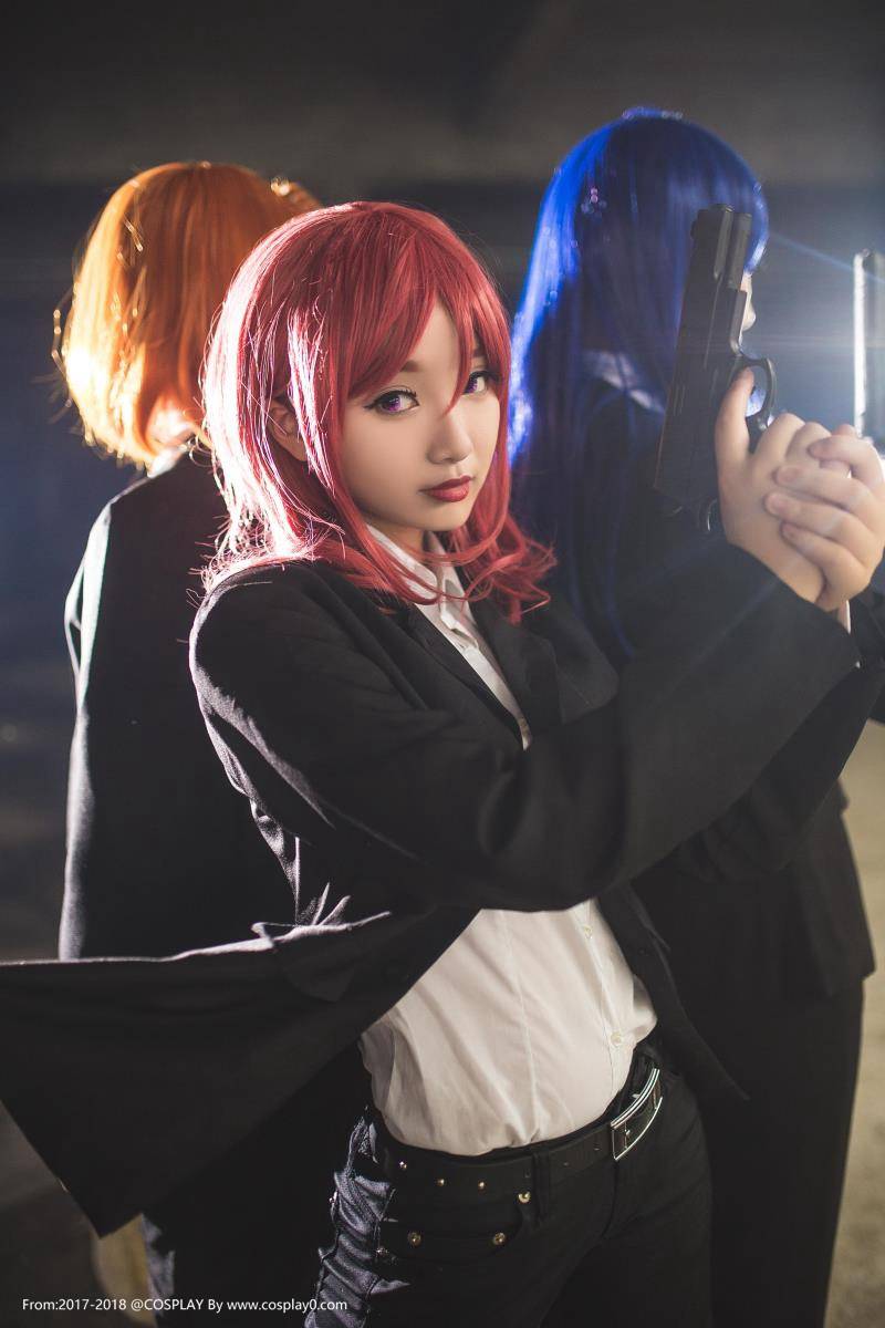 Cosplay福利/制服美女姐妹花西木野真姬园田海未Cosplay写真图片