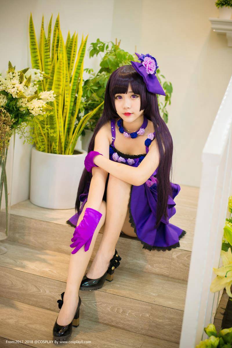 Cosplay福利/Joean-夜夜_中二萝莉五更琉璃黑猫Cosplay图片