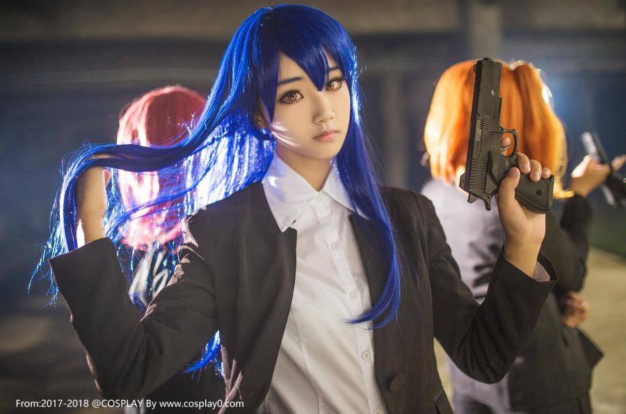 Cosplay福利/制服美女姐妹花西木野真姬园田海未Cosplay写真图片