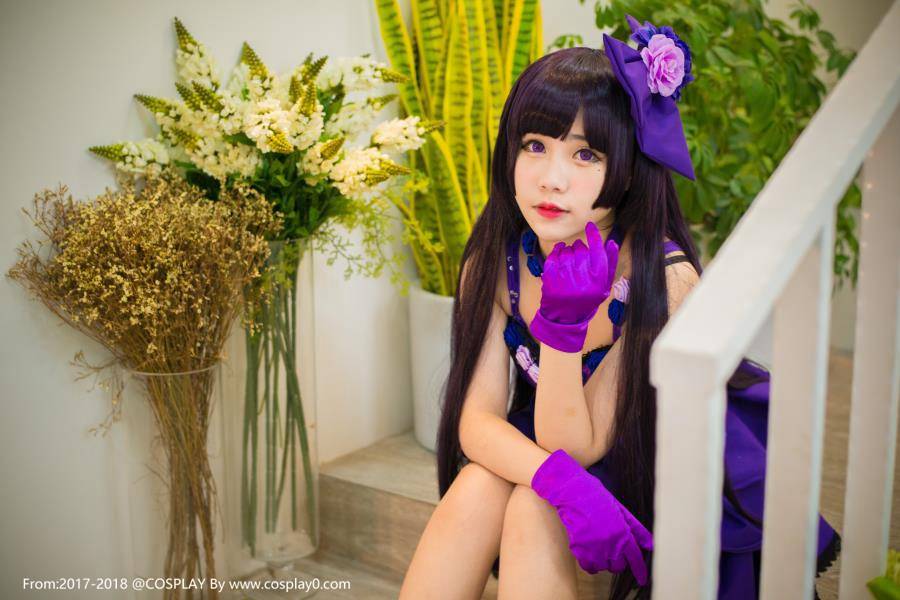 Cosplay福利/Joean-夜夜_中二萝莉五更琉璃黑猫Cosplay图片