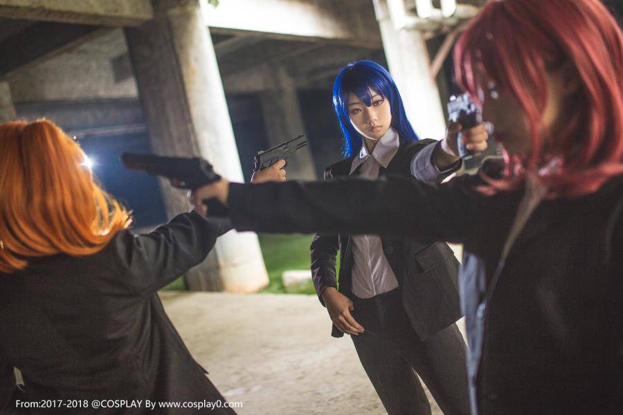 Cosplay福利/制服美女姐妹花西木野真姬园田海未Cosplay写真图片