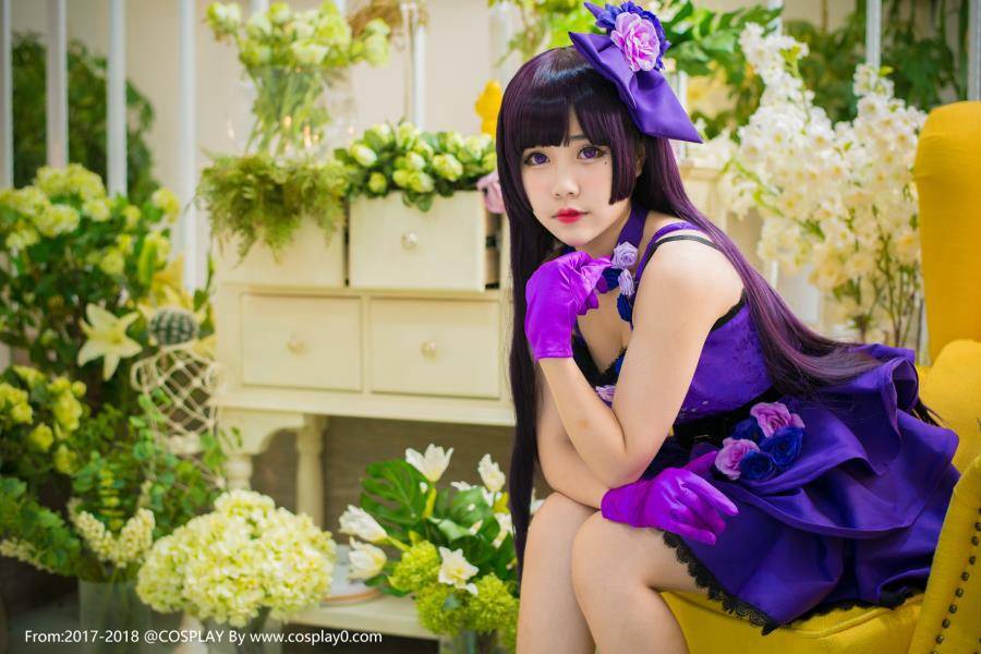 Cosplay福利/Joean-夜夜_中二萝莉五更琉璃黑猫Cosplay图片