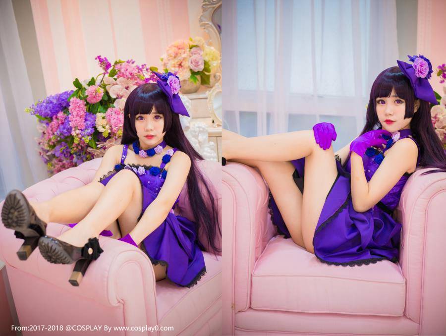 Cosplay福利/Joean-夜夜_中二萝莉五更琉璃黑猫Cosplay图片