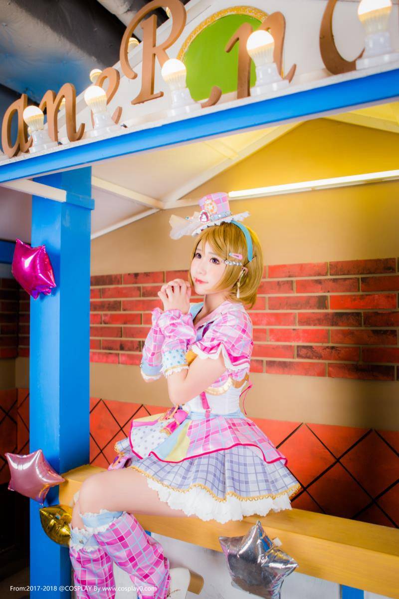 Cosplay福利/二次元萌妹子Cosplay小泉花阳洋装萝莉图片