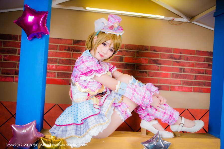 Cosplay福利/二次元萌妹子Cosplay小泉花阳洋装萝莉图片