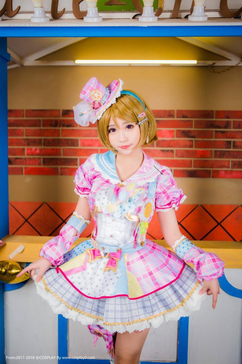 Cosplay福利/二次元萌妹子Cosplay小泉花阳洋装萝莉图片