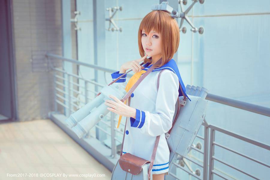 Cosplay福利/舰队collection舰娘雪风水手服Cosplay美女图片