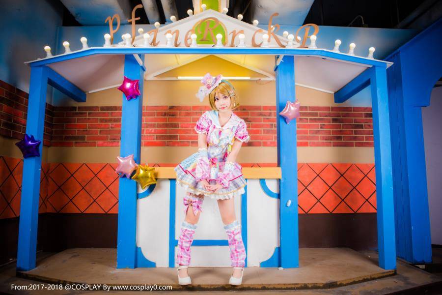 Cosplay福利/二次元萌妹子Cosplay小泉花阳洋装萝莉图片